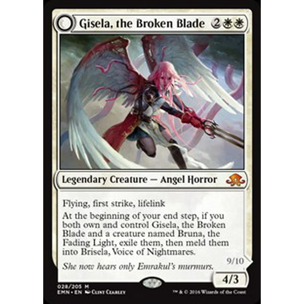 the Broken Blade-  X1 4RCards Eldritch Moon Gisela MTG